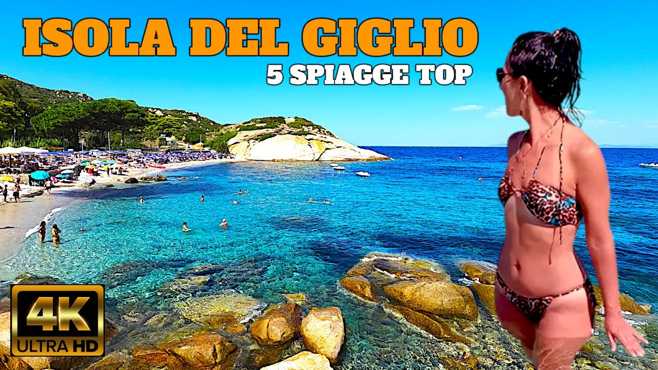 ISOLA DEL GIGLIO (Gr) 🏖 5 SPIAGGE TOP 🌊 Snorkeling 🏰Storia 🧭Trekking 🪨Dolmen ⛪️Chiesa di S.Giorgio