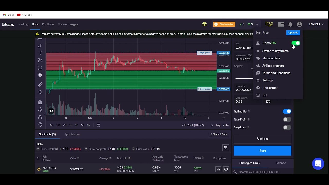 How to Set Up a HODL Bot on Bitsgap for Beginners [Crypto Bot Trading - Part 5]