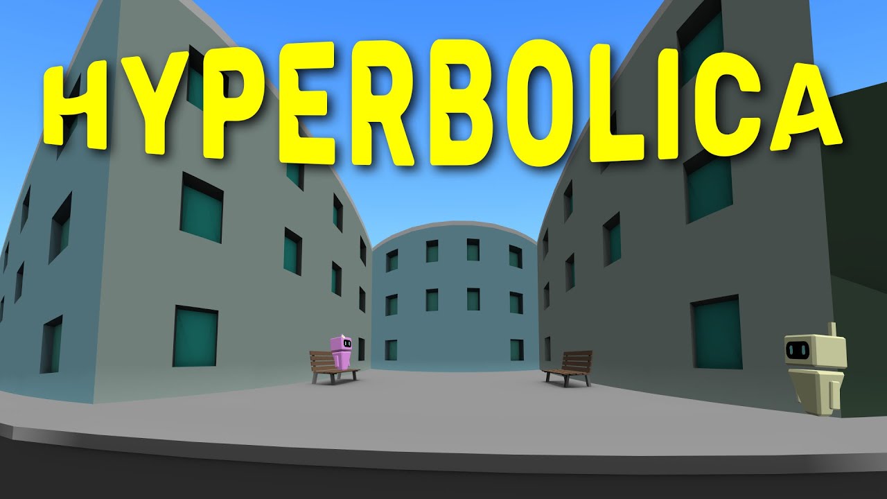 Nausea Speedrun LIVE, This Game Will DESTROY Your Mind!! | Hyperbolica The Game