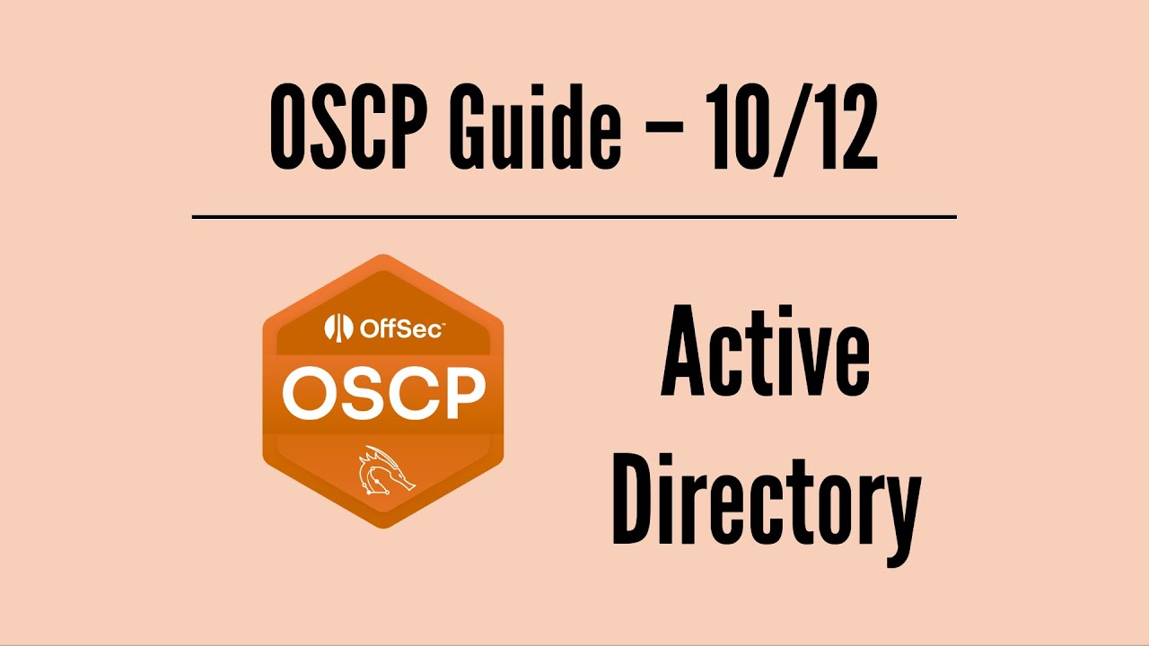 Руководство OSCP 10/12 – Active Directory