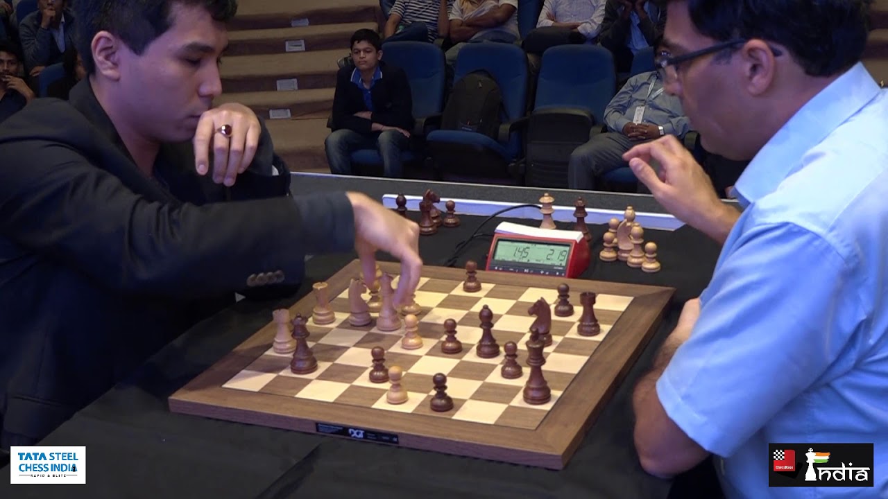 Vishy's Rxc3! sacrifice! Rematch: Wesley So vs Vishy Anand | Tata Steel Chess India Blitz 2019