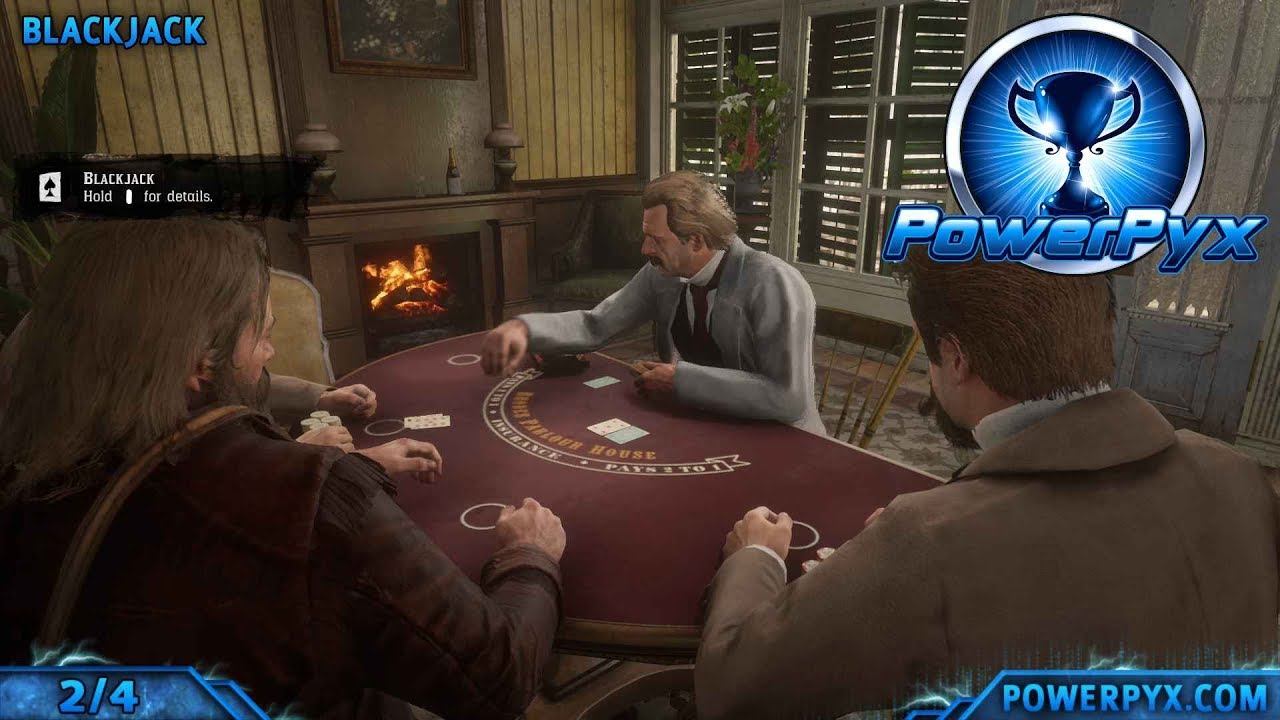 Red Dead Redemption 2 All Minigames Locations (Five Finger Fillet, Poker, Blackjack, Dominoes)