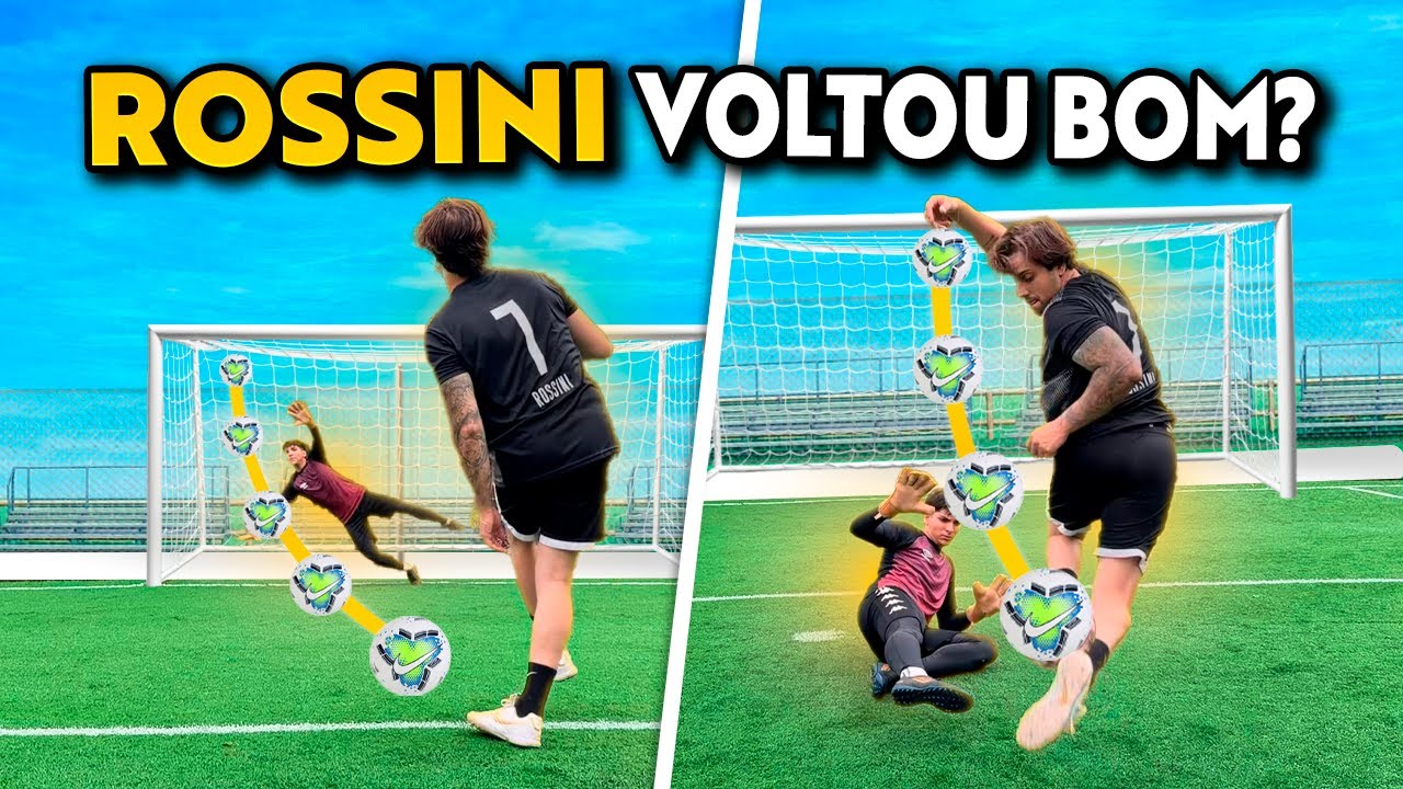 O ROSSINI T&Aacute; JOGANDO MUITO!!
