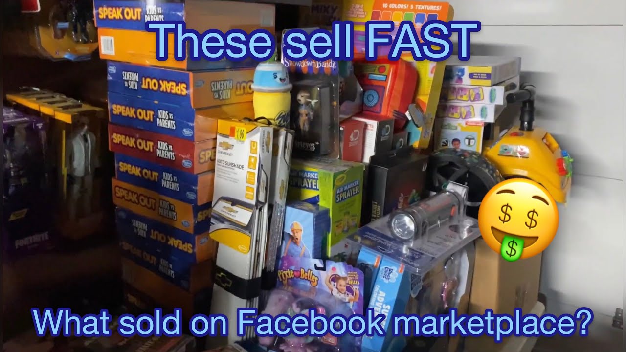 These items sold FAST on FACEBOOK MARKETPLACE! What sold on Facebook?