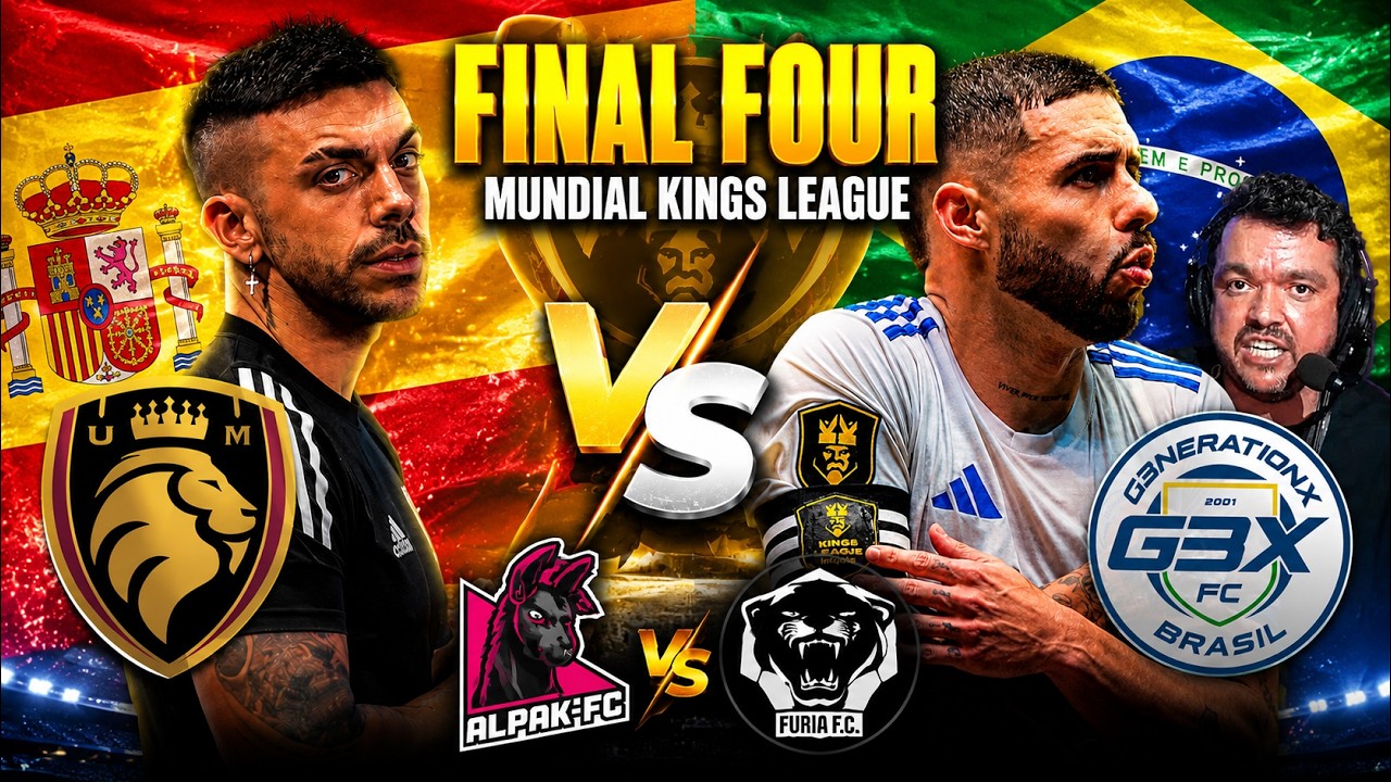 🔴FINAL FOUR MUNDIAL KINGS LEAGUE ! ULTIMATE MOSTOLES - G3X y FURIA - ALPAK EN DIRECTO ! DjMaRiiO