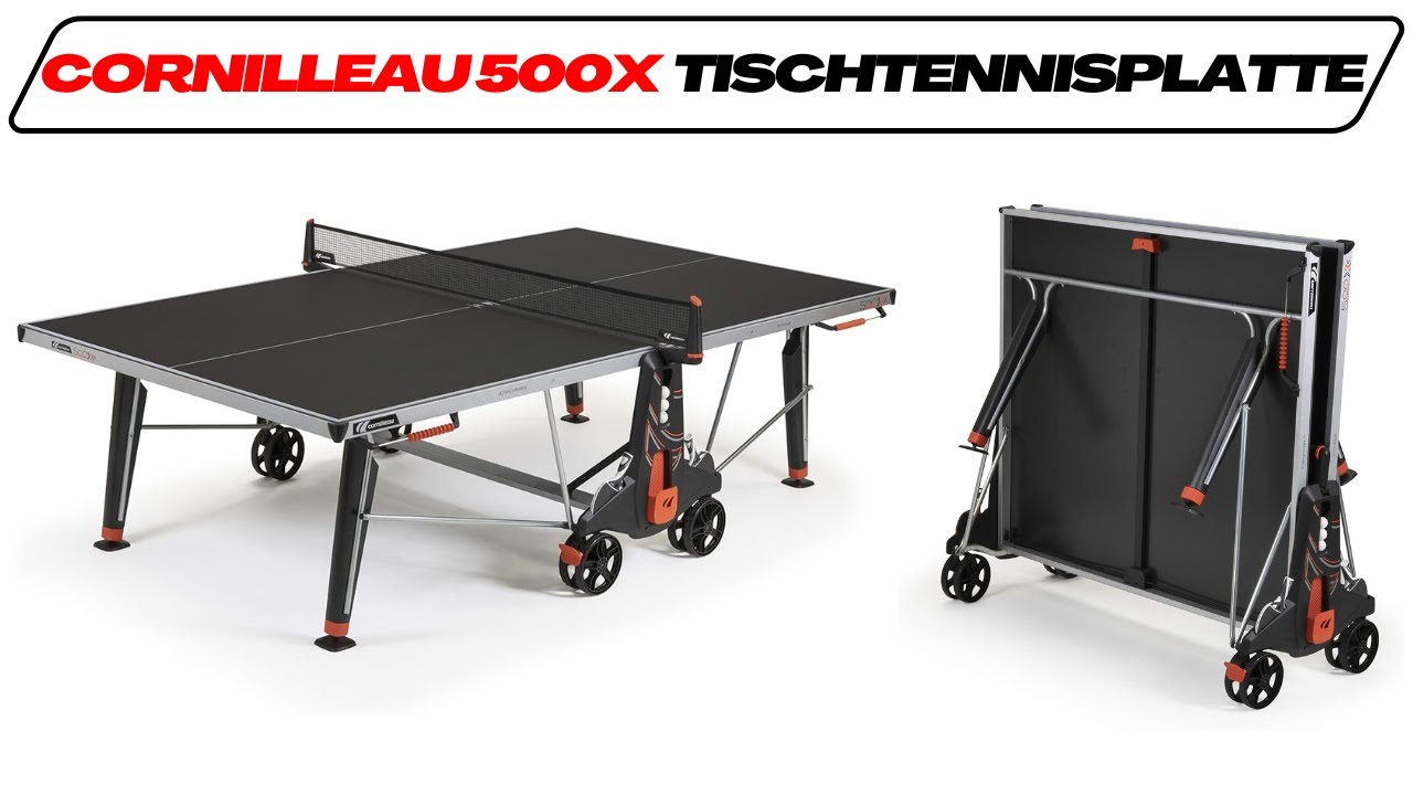 CORNILLEAU 500X Tischtennisplatte im Test Vergleich🥇Top-Wahl für den Außenbereich