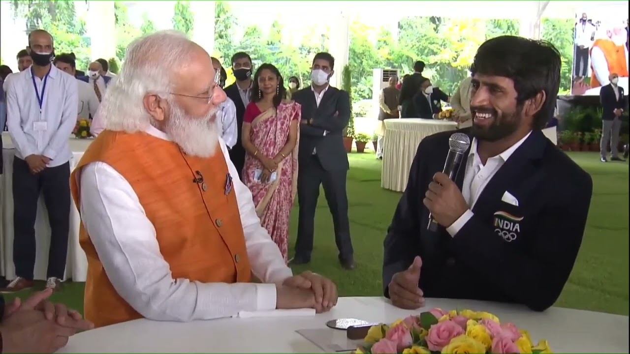 PM Narendra Modi hosts India's Tokyo Olympic Contingent 2021