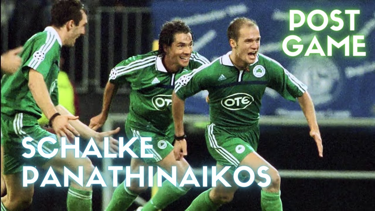 SCHALKE - PANATHINAIKOS | POST GAME | 2001/02 | UCL | ROMA - REAL MADRID & MALLORCA - ARSENAL (HL)