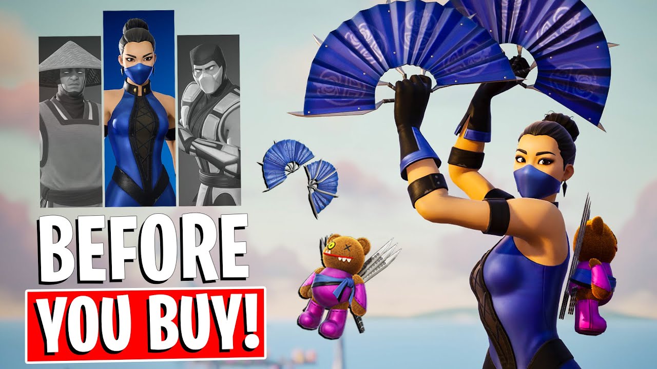 КИТАНА (MK3) Перед покупкой! (Fortnite x Mortal Kombat)