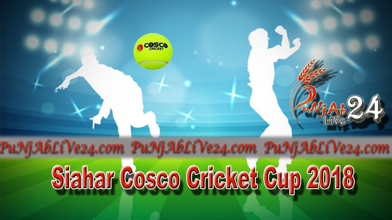 Siahar Cosco Cricket Cup 2018