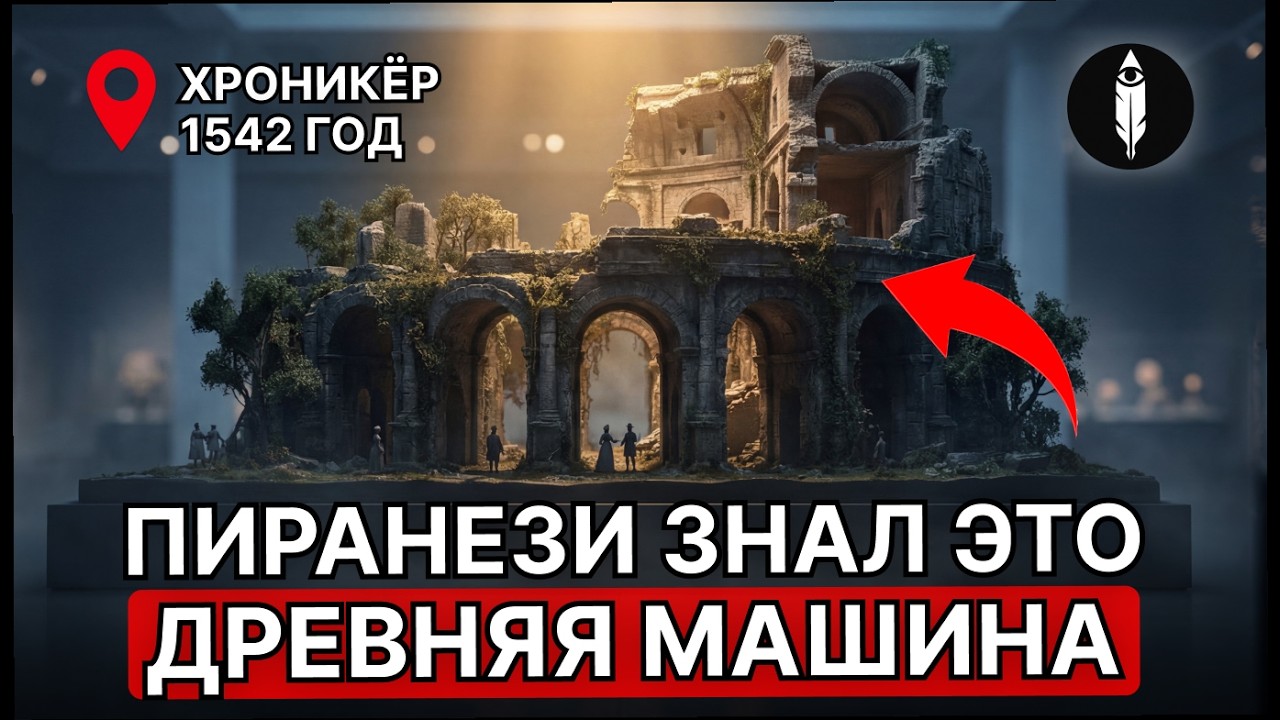 ПИРАНЕЗИ НЕ ОШИБСЯ: гробница Сципионов была древним устройством! Гравюры РЕАЛЬНОГО мира?