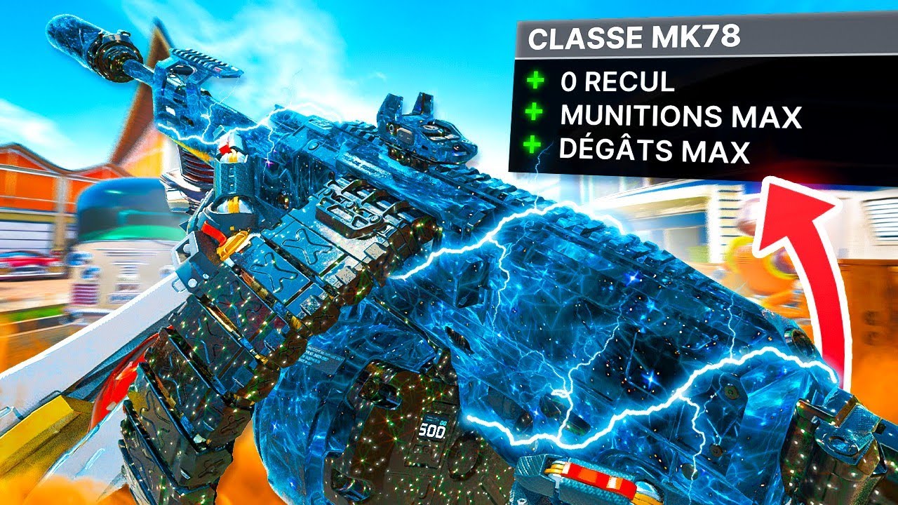 La MEILLEURE CLASSE "MK 78" sur BLACK OPS 7 ! MUNITIONS ILLIMITÉES est 0 RECUL