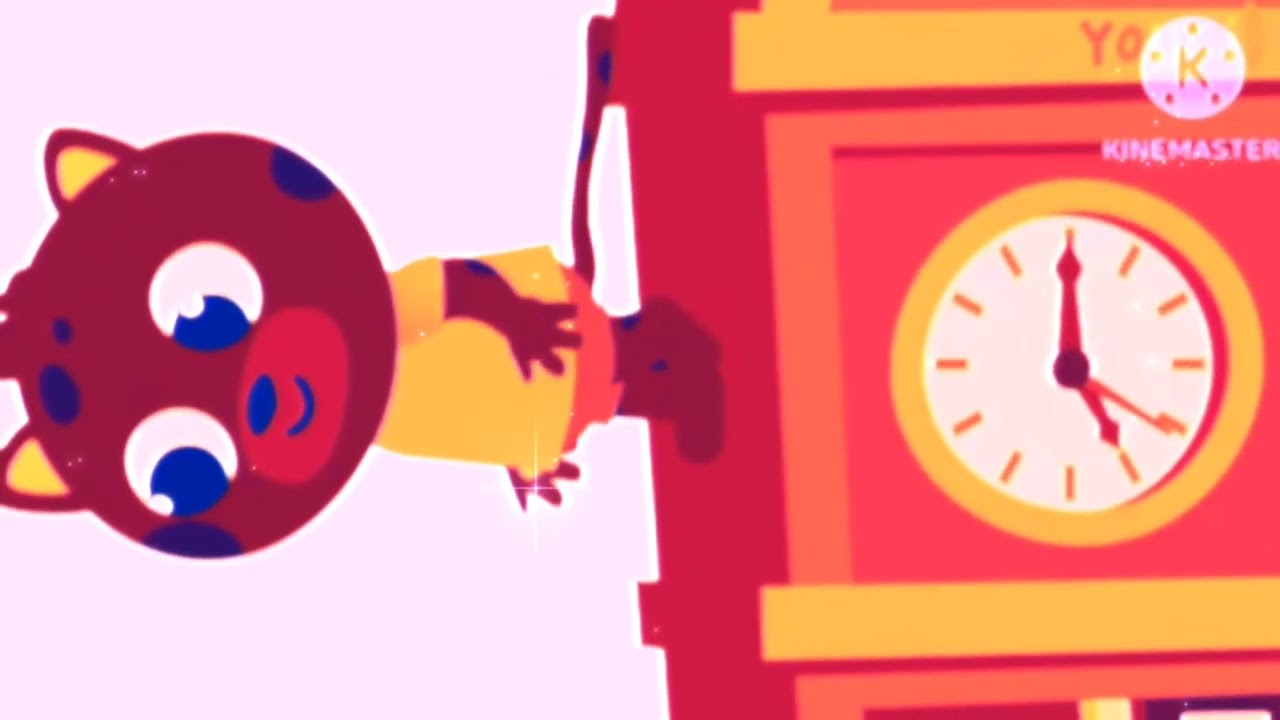 Glitch & Blinking effects for mammoth in Hickory dickory dock
