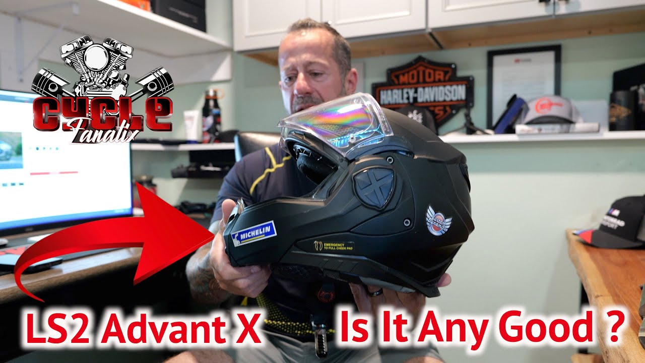 LS2 Advant X Лучший модульный мотоциклетный шлем? #cyclefanatix #motorcyclehelmets