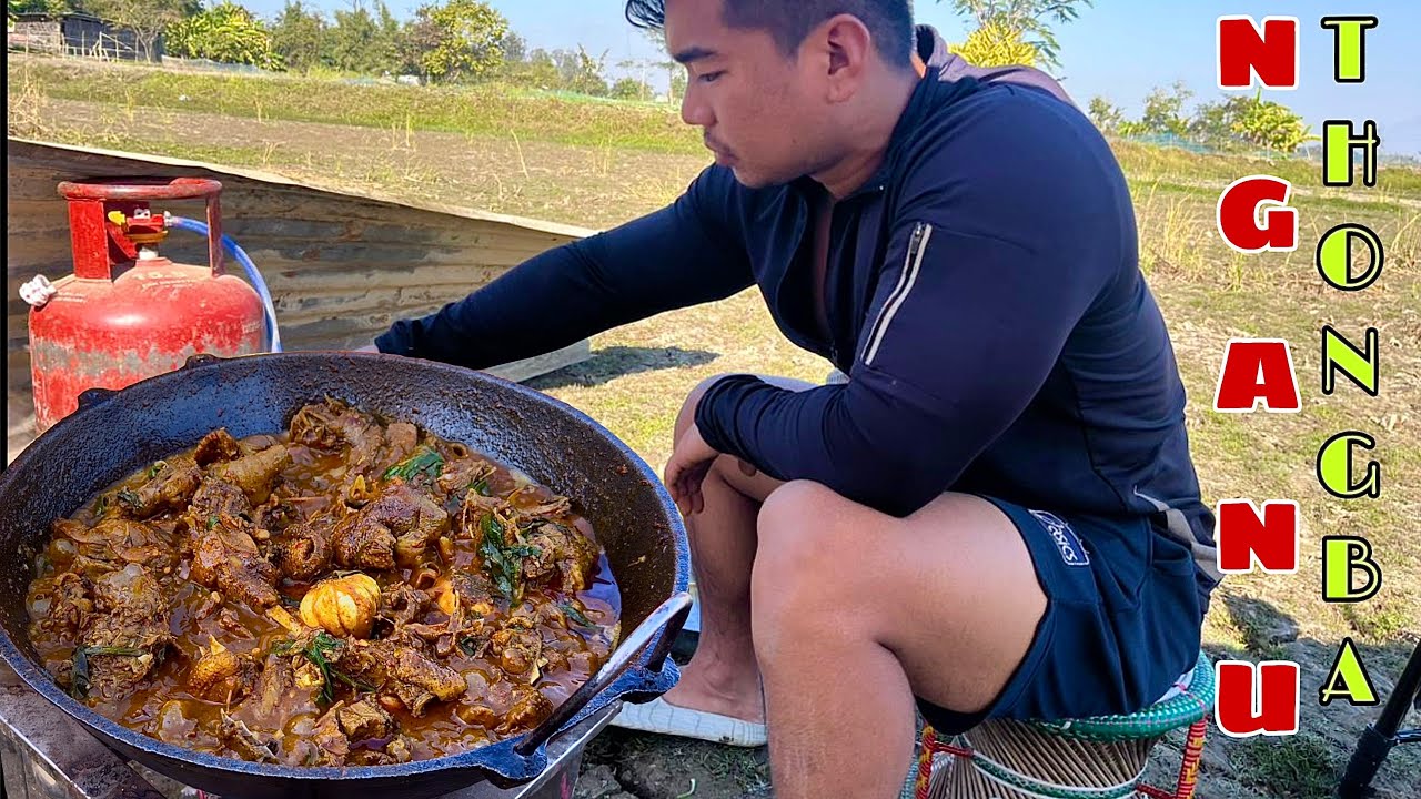 Duck(Nganu) Curry Full Recipe in Manipuri Style 🤤//