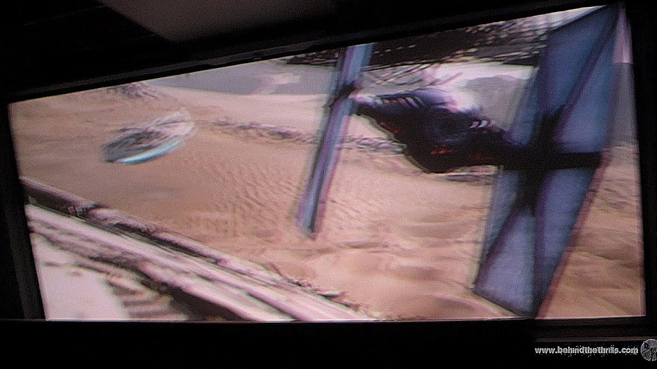 NEW Star Tours with The Force Awakens Scenes from Disneyland Season of the Force!
