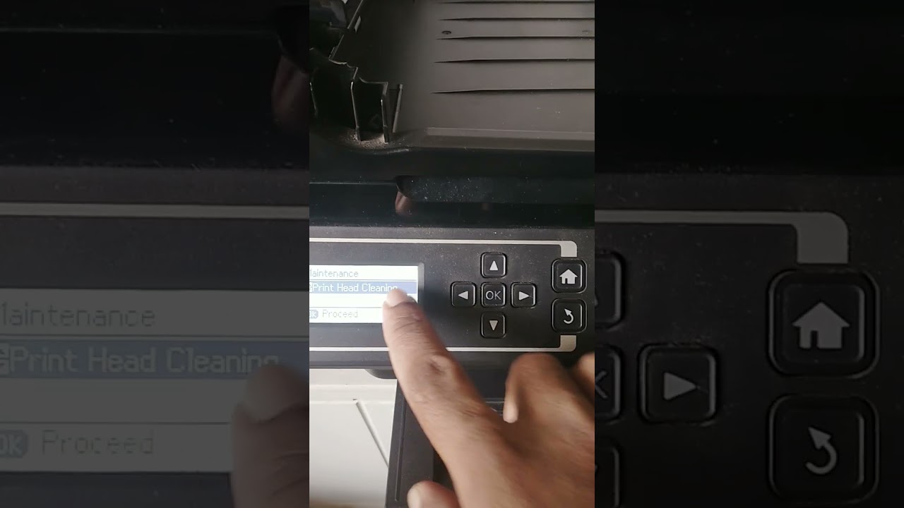 Epson L565 head cleaning without pc