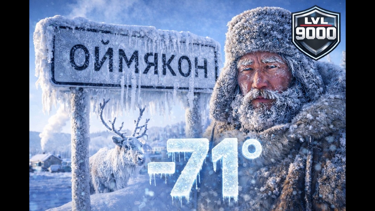 -71, КАК ВЫЖИТЬ В ОЙМЯКОНЕ И НЕ СОЙТИ С УМА, самый холодный регион в РОССИИ