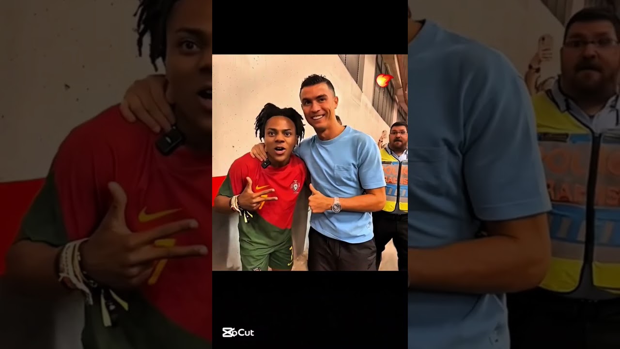 Ronaldo and ishowspeed 💀#short #viral