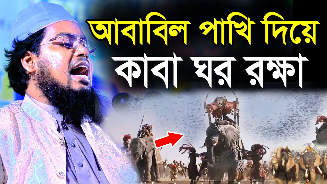 আবাাবিল পাখিদিয়ে কাবা ঘর রক্ষা | Habibur Rahman Misbah | Bangla Waz 2022