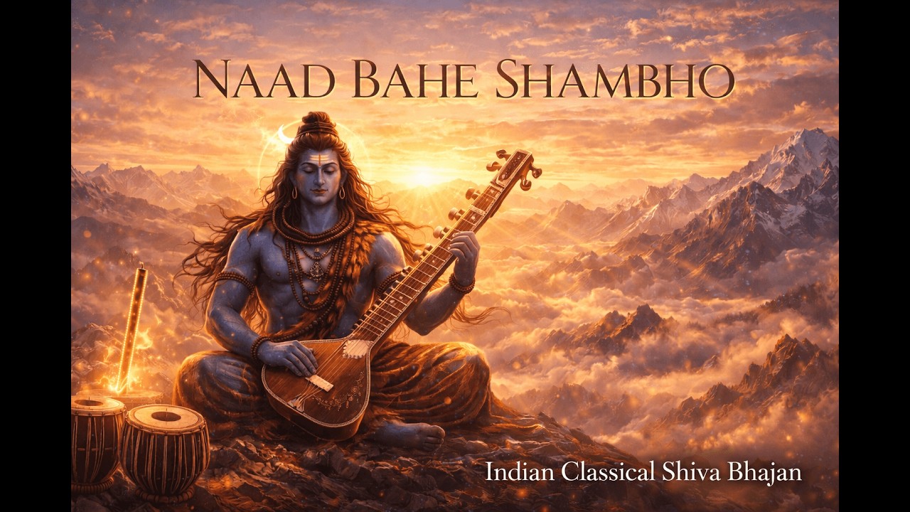 Naad Bahe Shambho | Soothing Shiva Bhajan | Morning Raga for Shiva 🌅