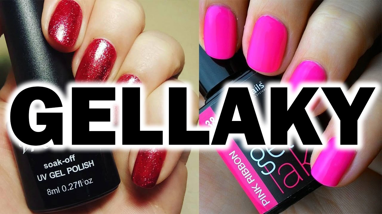 Gellaky z aliexpressu a Rocklacky od Enii-nails