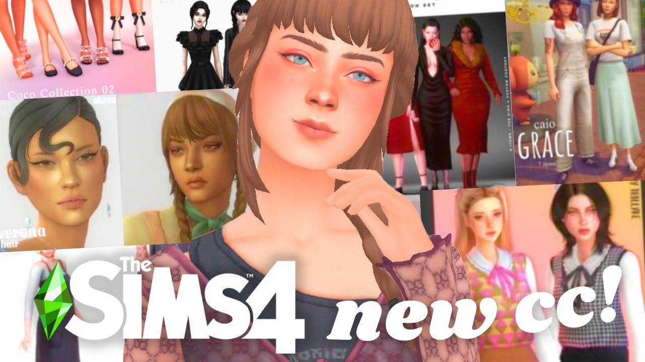 NEW CC FINDS with links 💕 | Sims 4 Custom Content (MAXIS MATCH)