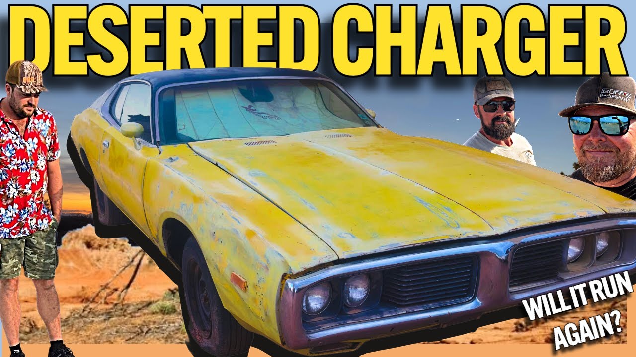 DESERTED 73 Charger Project - Will It Run and Drive?