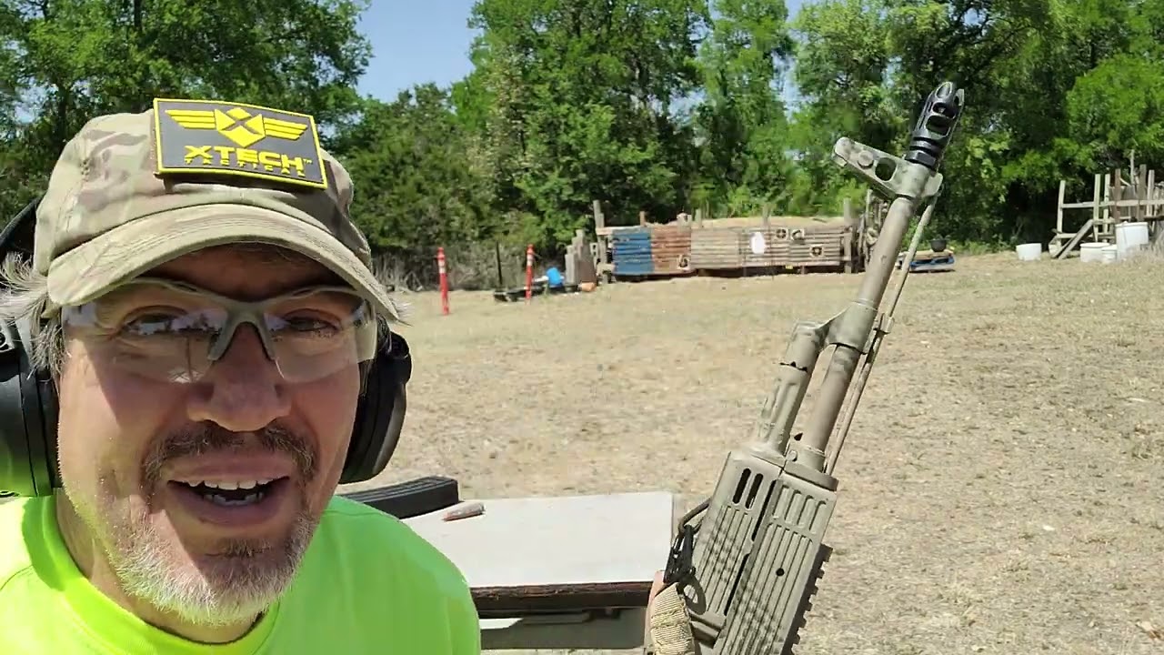 Champion AR500 steel target short review fun!