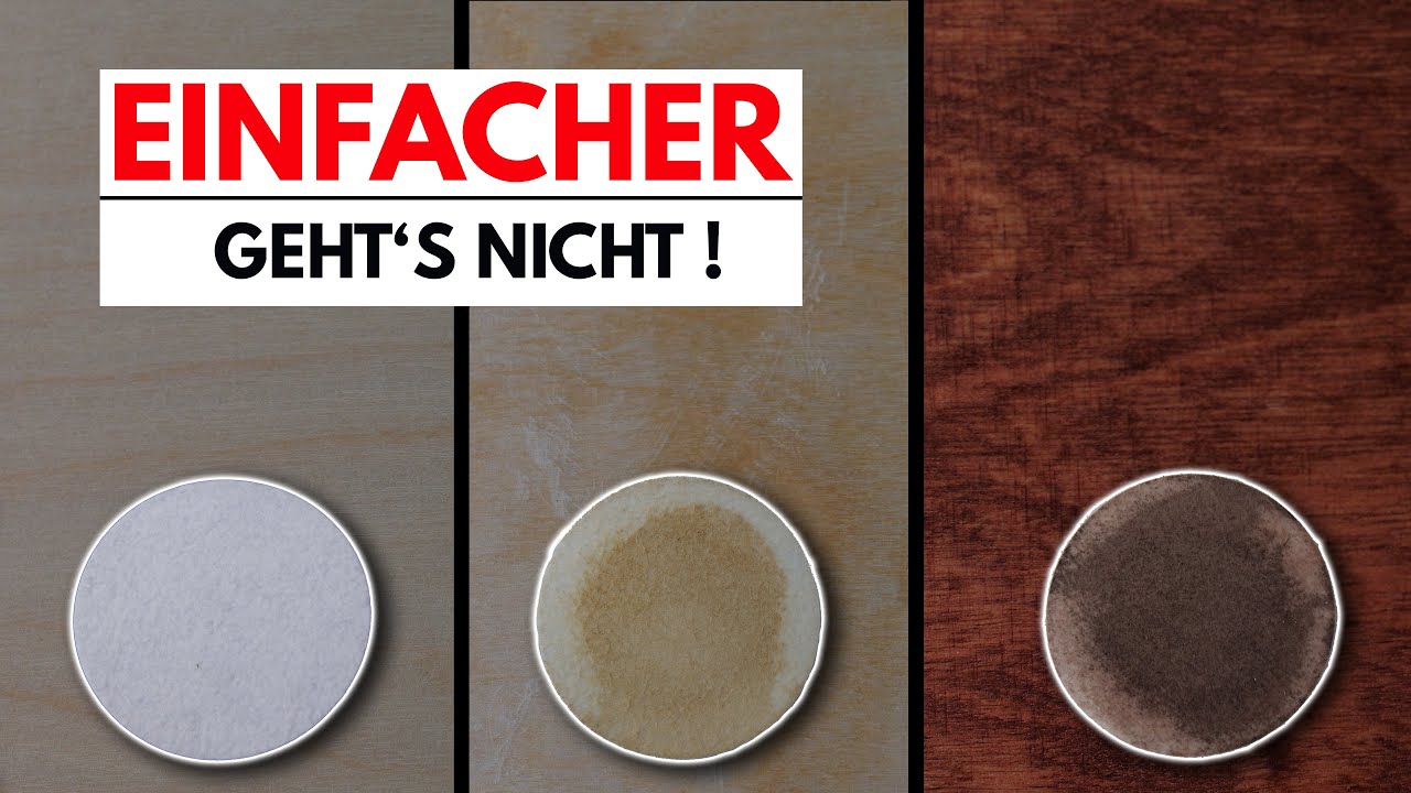 Ölen oder beizen so einfach und sauber wie noch nie