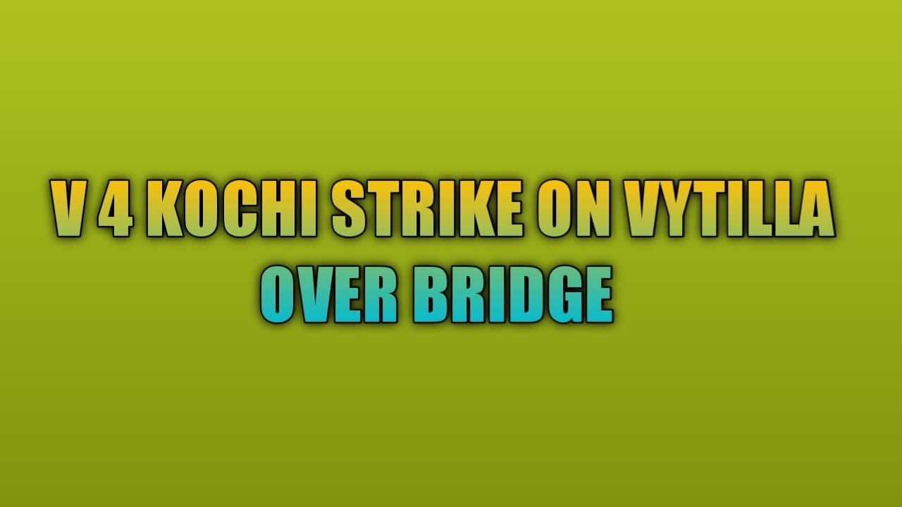 Heavy traffic block at Vytilla Junction  dec.31 2020 #kochi