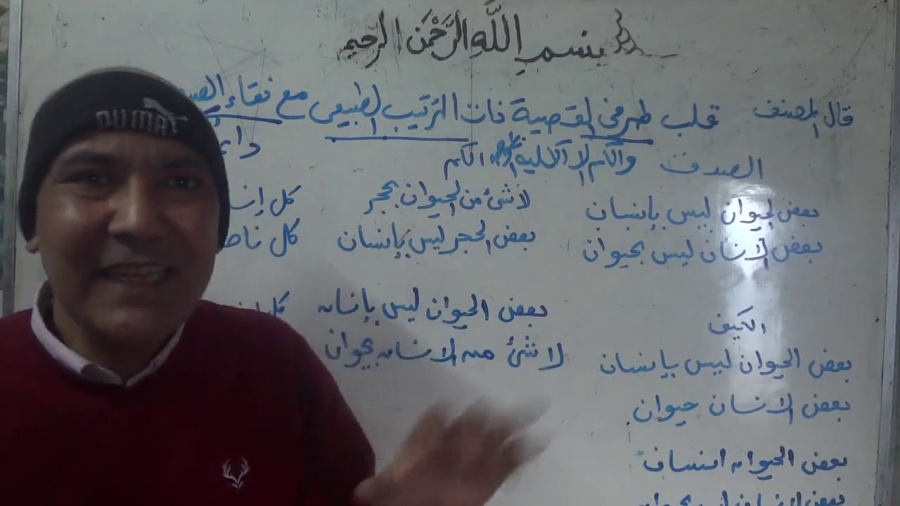 العكس المستوي منطق الصف الثاني الثانوي الدرس الثاني عشر