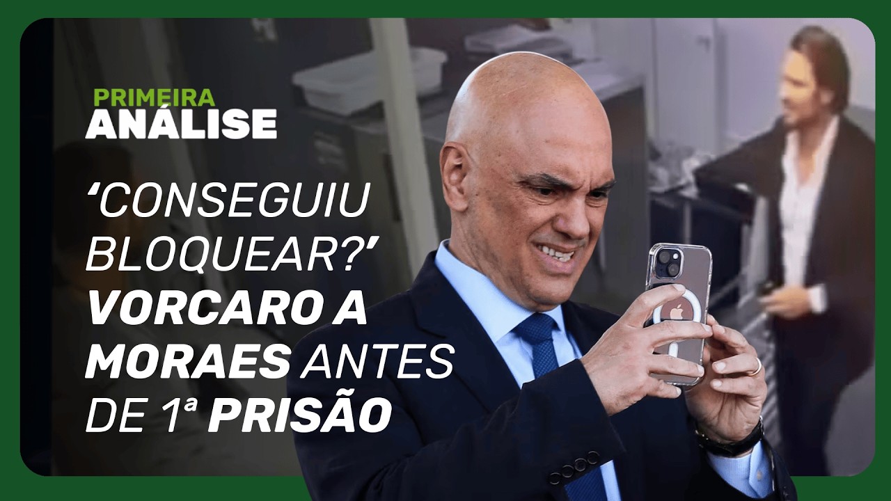 Mensagens eram trocadas por prints de visualização única. As de Moraes estão ocultas
