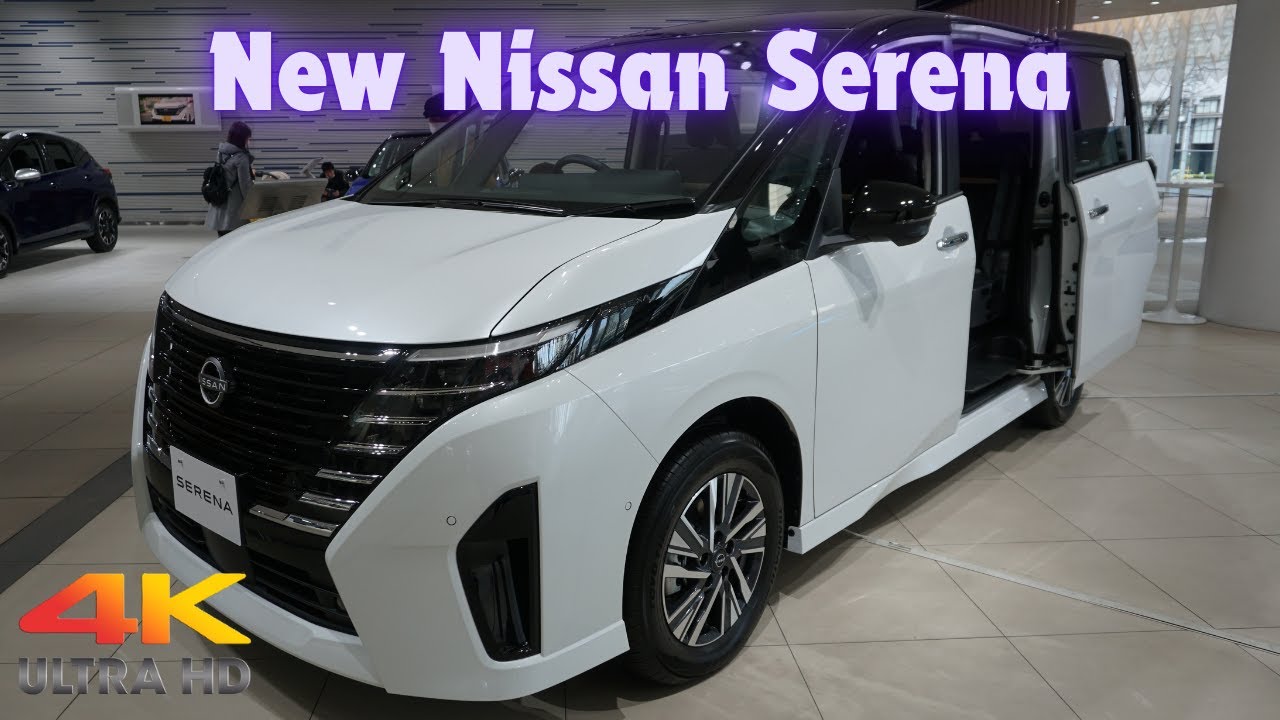 新型日産セレナｅパワーハイウェイスターV 2026年モデル - NEW 2026 NISSAN SERENA 2025 - New Nissan Serena 2026 White