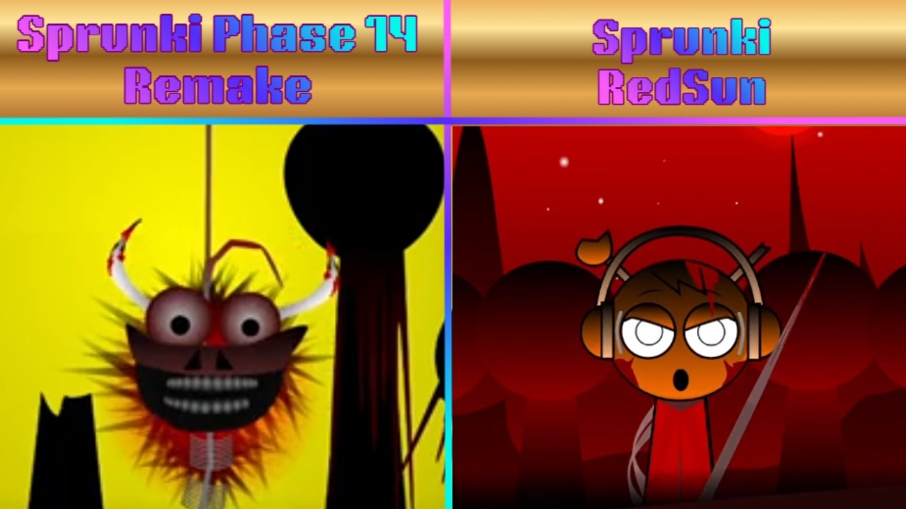 incredibox sprunki transformation Sprunki Phase 14 Remake VS Sprunki RedSun