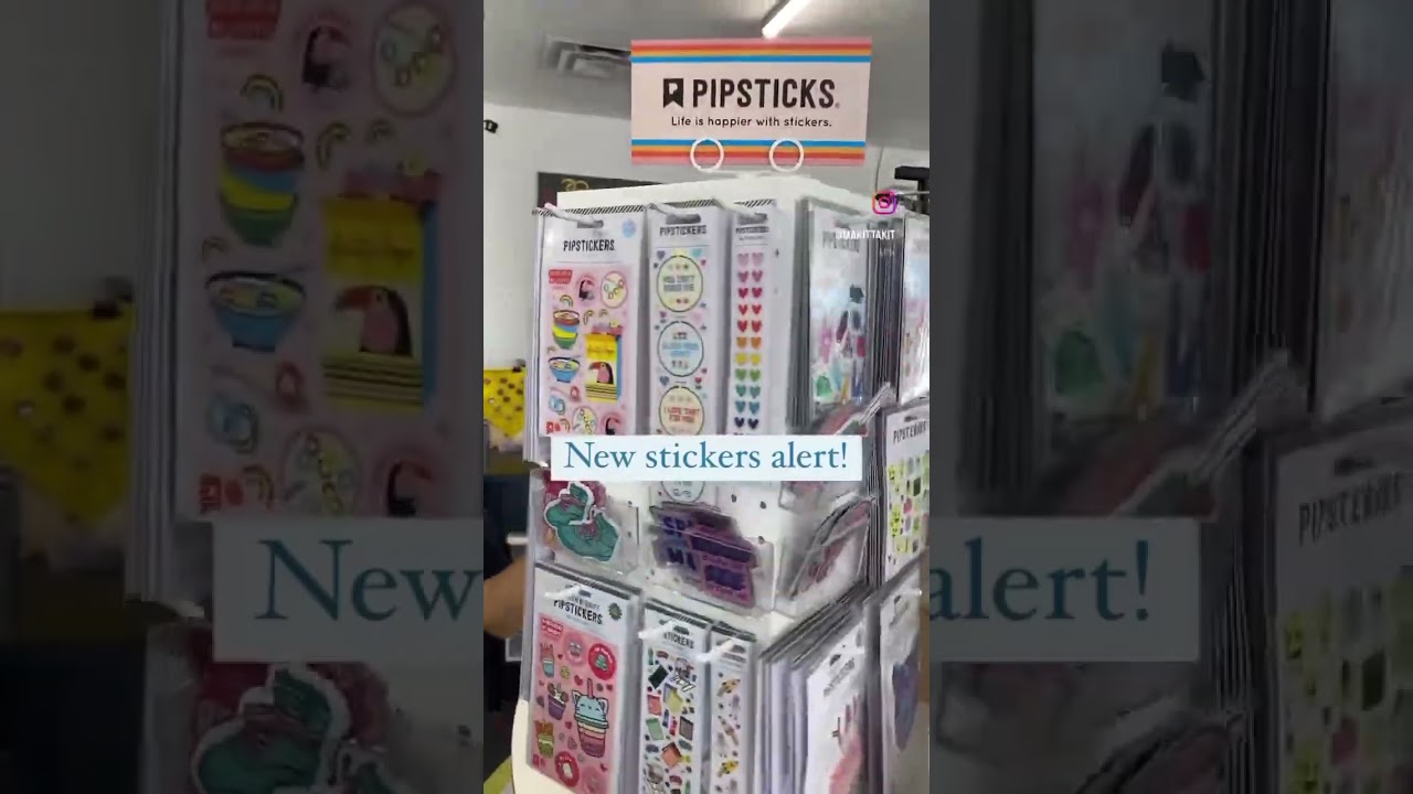 New Stickers! Come on in to see all our new PipStickers! ​#pipstick #makittakit