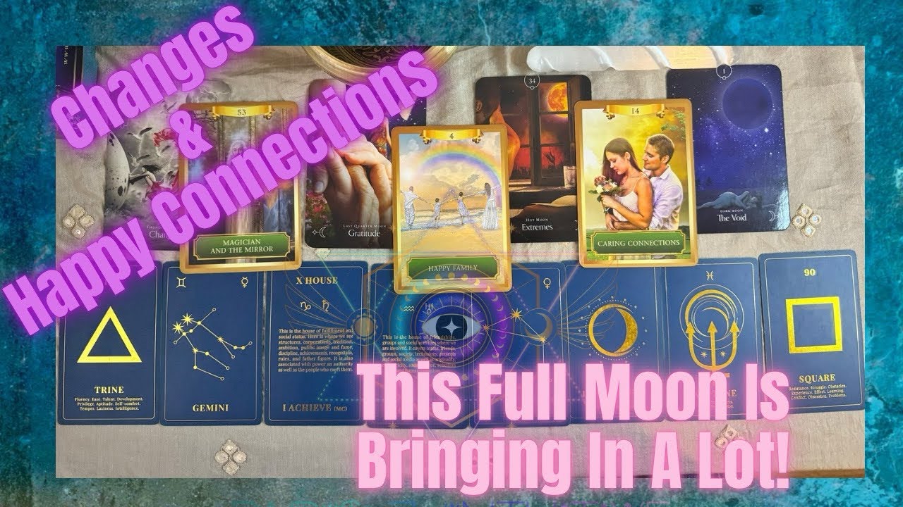 Who Manifested This Union?  Unexpected Love Reading. Full Moon Manifestation #tarot #love