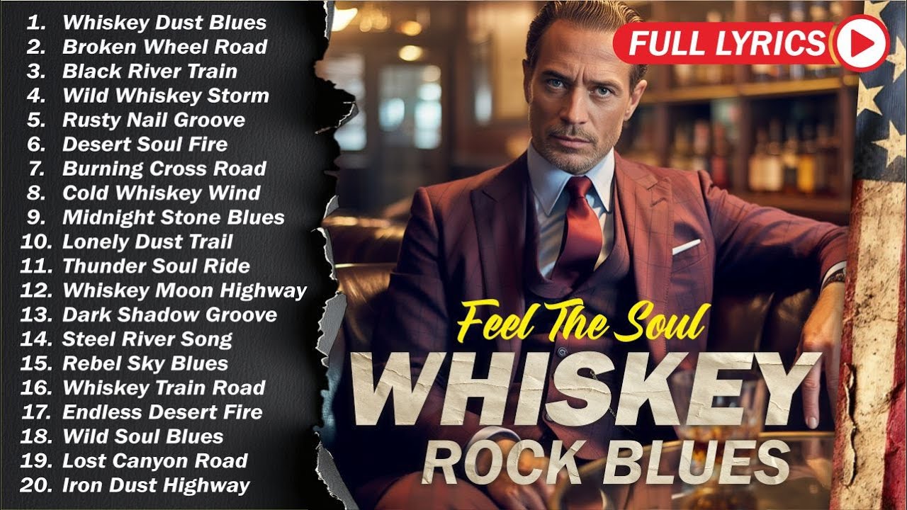 Whiskey Blues Music 2025 🔥 Timeless Blues Rock Collection | Best Relaxing Guitar Songs of All Time