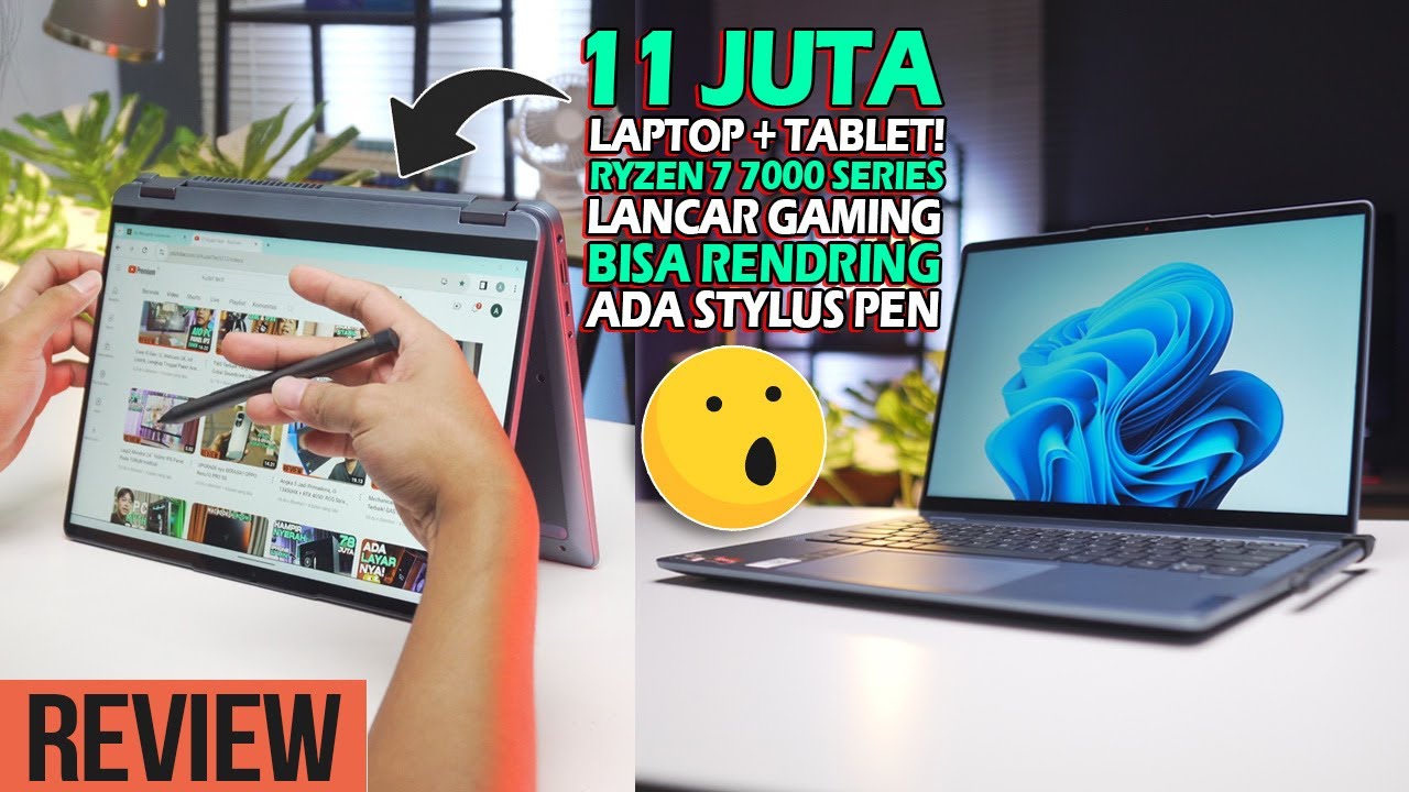 Laptop Touchscreen Murah Pake Ryzen 7! Lenovo Ideapad Flex 5
