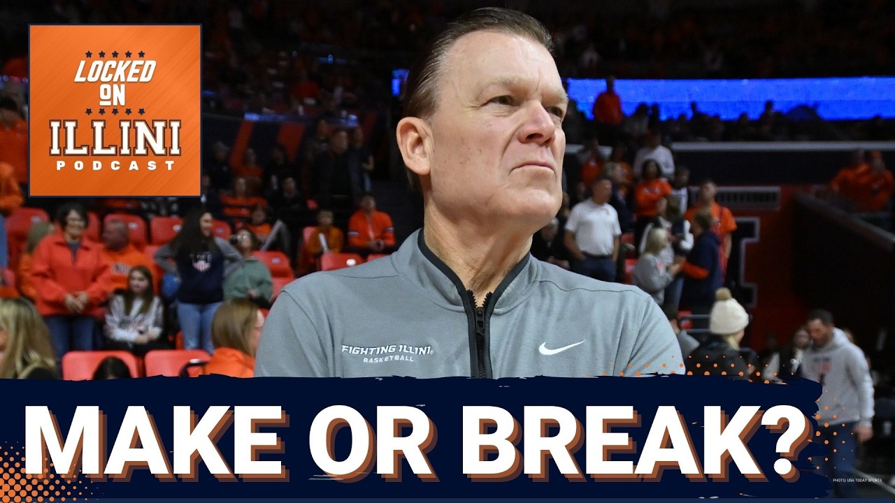 MADNESS: Is This a MAKE-OR-BREAK March for Brad Underwood? | Jake Davis Comments | Illini Podcast