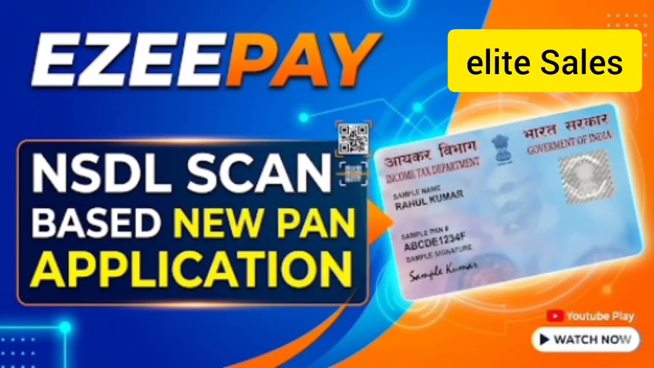 Ezeepay NSDL New PAN Application | ईज़ीपे में नया पैन आवेदन कैसे करें #ezeepay