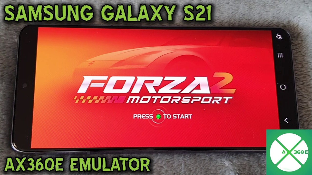 Galaxy S21 / Exynos 2100 - Forza Motorsport 2 / NFS MW / PGR 4 - aX360e emulator - Test