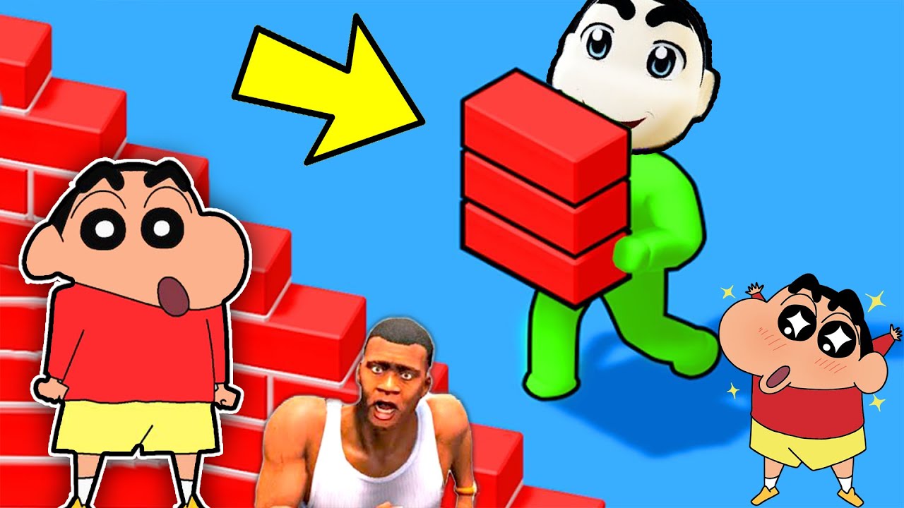 NOOB vs PRO vs HACKER in CITY BUILDING TYCOON with SHINCHAN CHOP and FRANKLIN