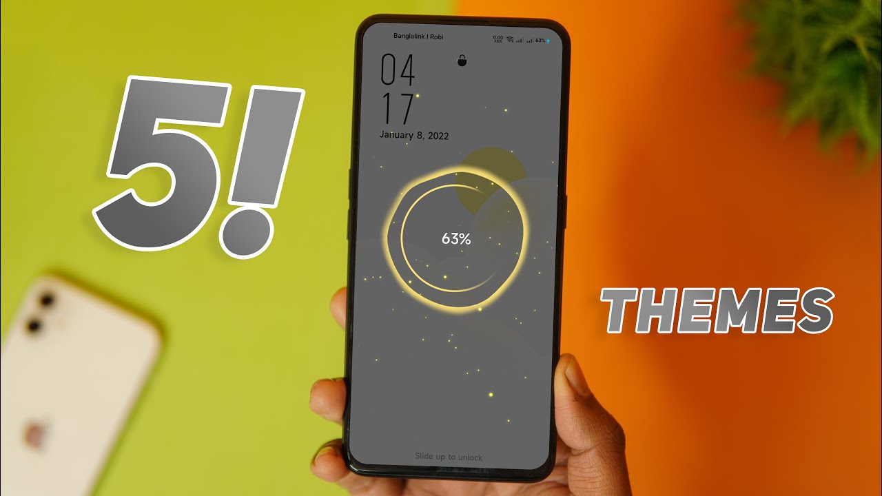 Top 5 Themes for Realme & Oppo devices | January 2022⚡