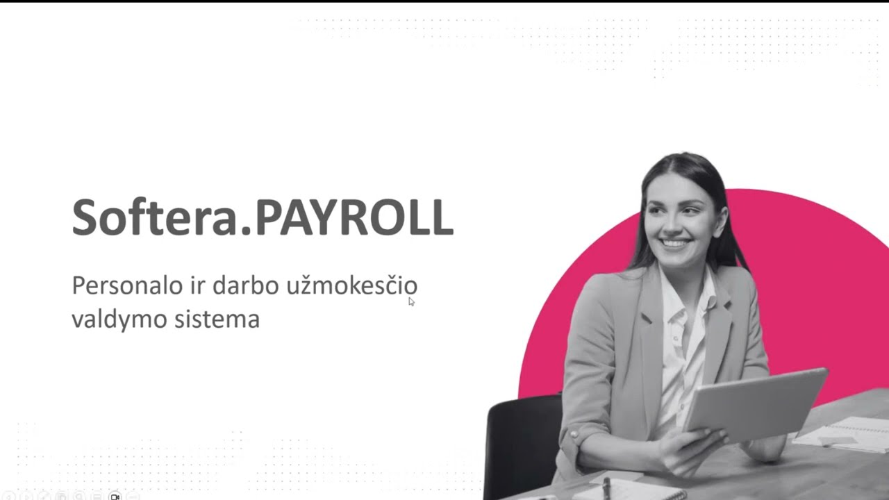 Softera.PAYROLL pristatymas