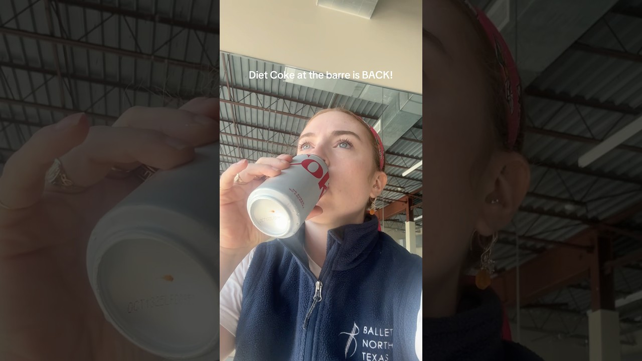 New season = Diet Coke back at the barre 
