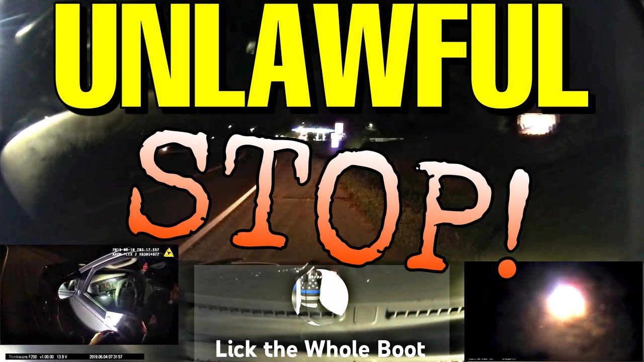 Tyrant tries to use Terry stop for UNLAWFUL ACTION!