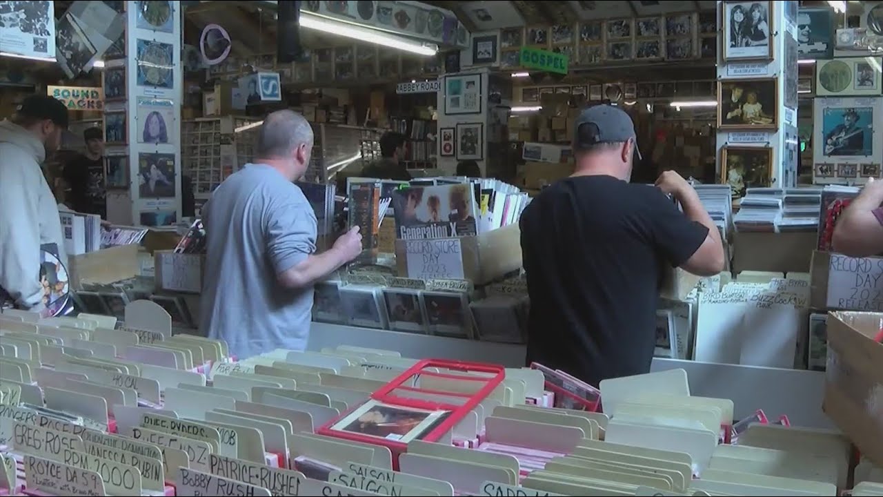 Local record stores celebrate exclusive titles for Record Store Day event