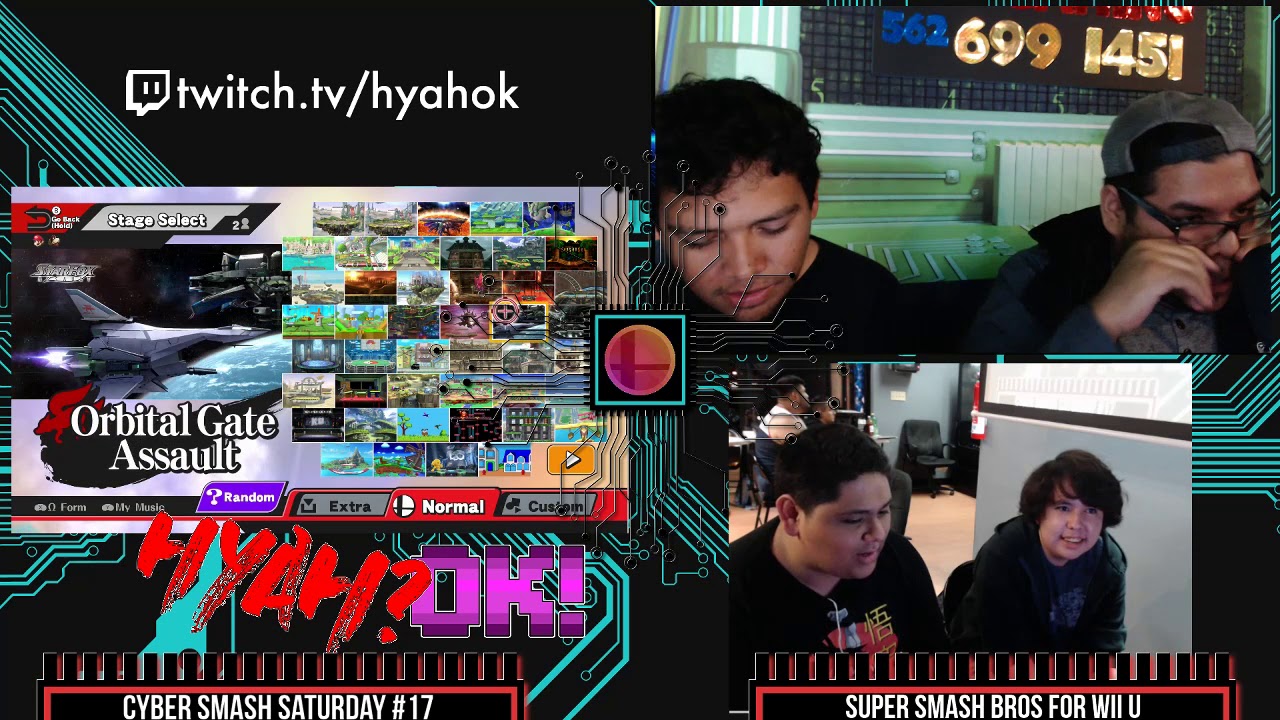 Cyber Smash Saturday #017 (Loser's Finals) | MastaMario VS. BTH : Vintendo