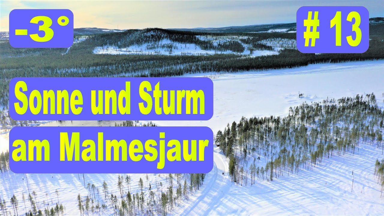 Wintersonne und der Malmesjaure von oben